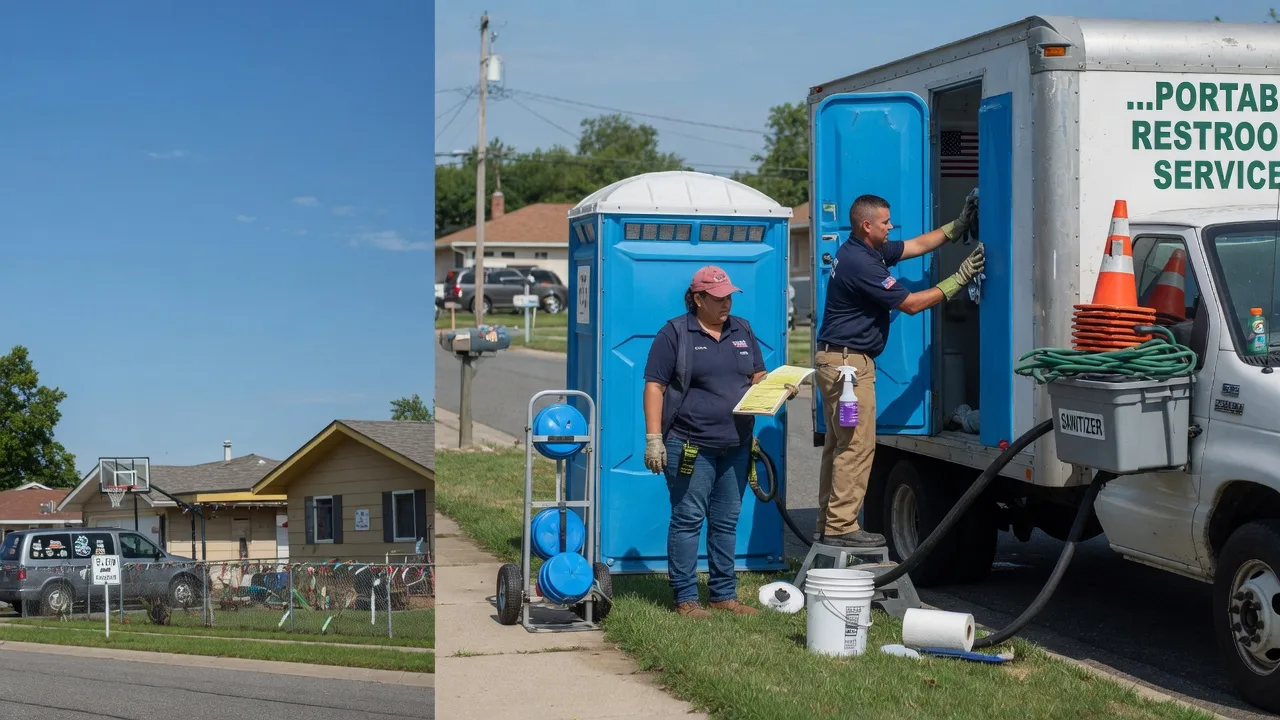 Portable Toilet Rental in Wanette, OK near me